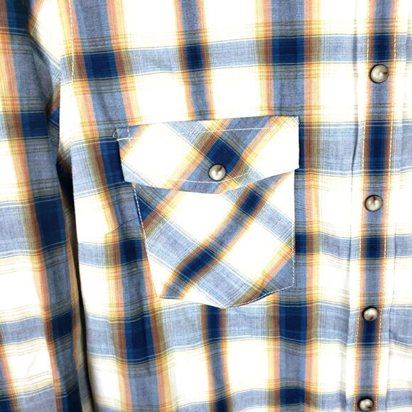 Women's Pendleton Cotton Blend Western Peral Snap Button Up Shirt Size Medium - Picture 6 of 12